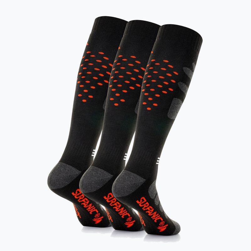 Sízokni Surfanic Pro Tech Plus 3 pár orange 2