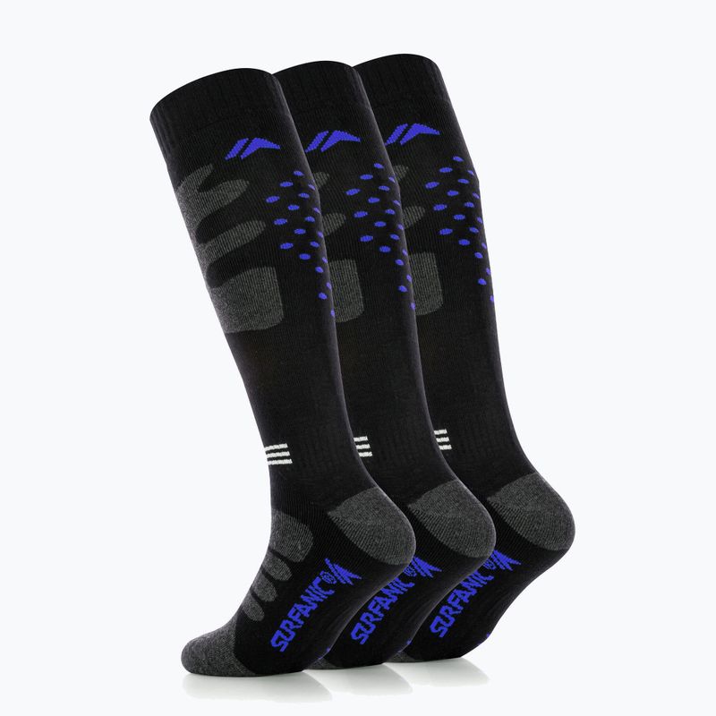 Sí zoknik Surfanic Pro Tech Plus 3 pak brilliant blue 3