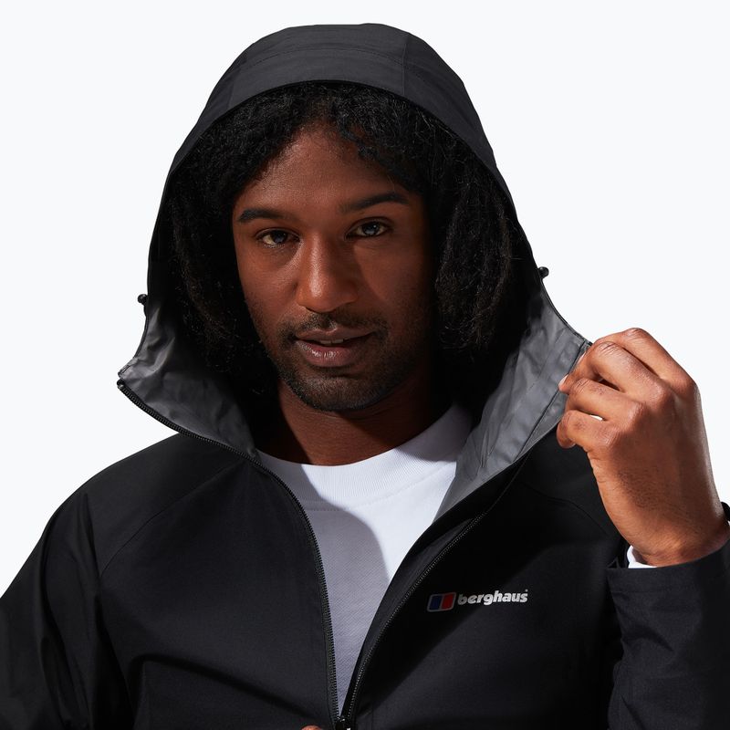 Férfi Berghaus Paclite 2.0 Shell fekete/fekete esőkabát 4