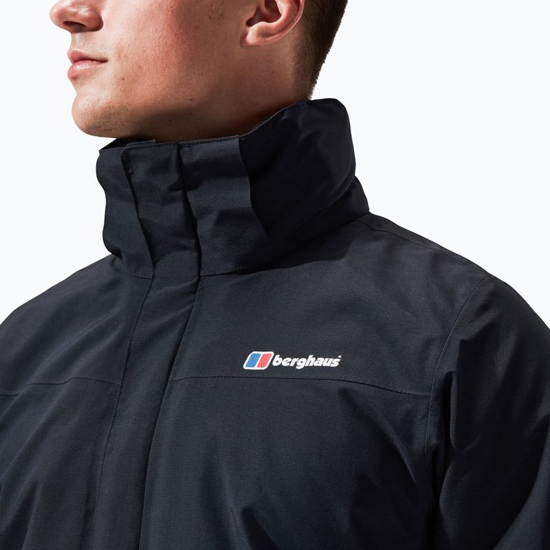 Férfi Berghaus Hillwalker IA esőkabát fekete/fekete 4
