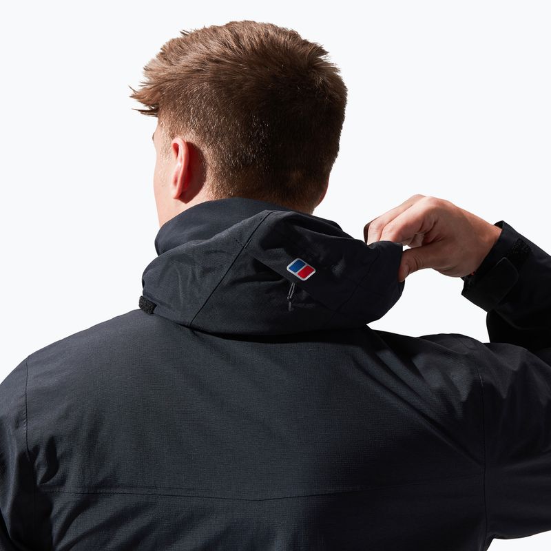 Férfi Berghaus Hillwalker IA esőkabát fekete/fekete 5
