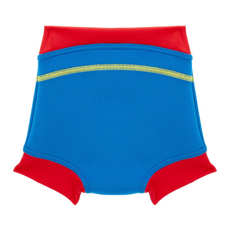Speedo Swimnappy Cover kék/piros úszó pelenka 2