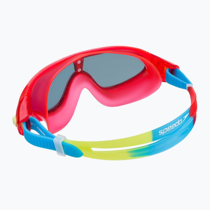 Speedo Biofuse Rift gyermek úszómaszk piros 68-01213B992 4