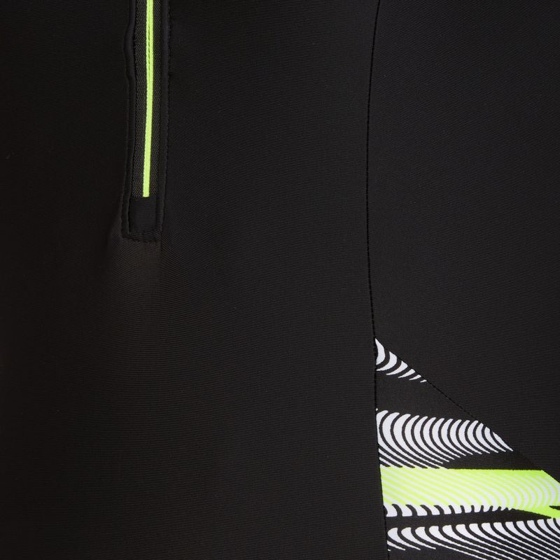 Speedo Reflect Wave fekete/zöld női egyrészes fürdőruha 3