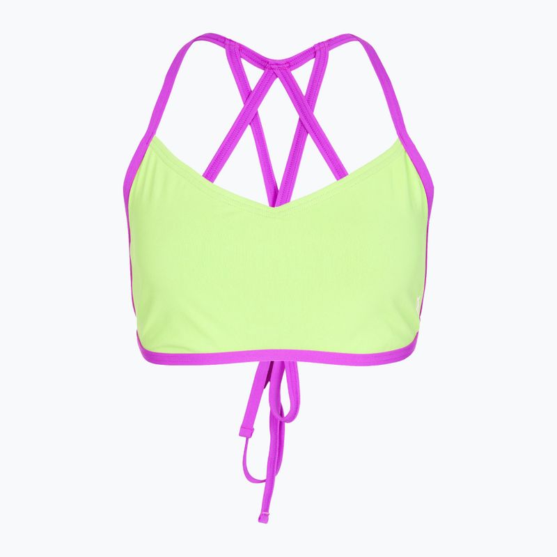 Speedo Neon Freestyler fürdőruha felső zöld/rózsaszín
