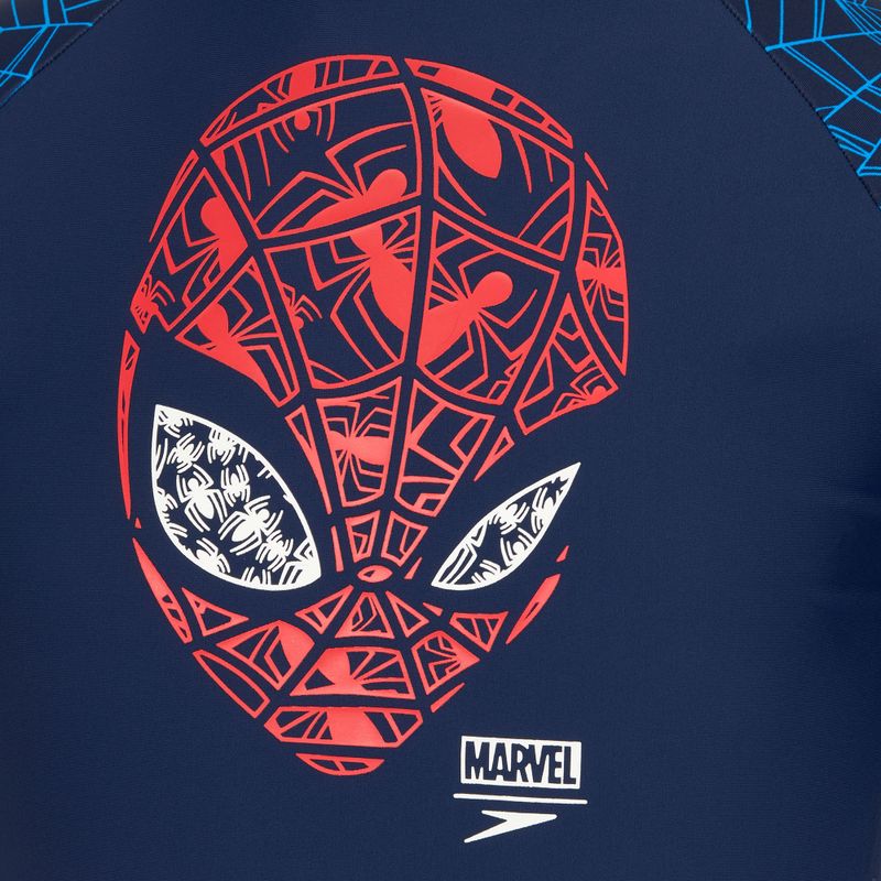 Speedo gyermek úszópóló Spider-Man Sun Top kék 3