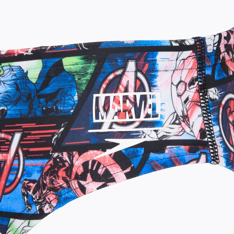 Speedo Allover 6.5 cm Gyermek úszónadrág fekete/kék 3