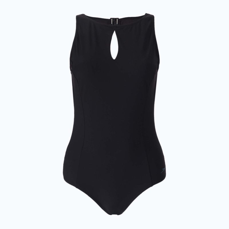 Speedo Vivashine 1P női egyrészes fürdőruha fekete 8-11821