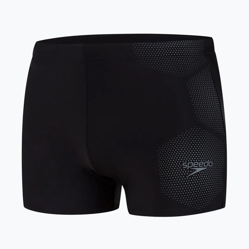 Férfi Speedo Tech Logo fürdőruha fekete 68-11354F130 4