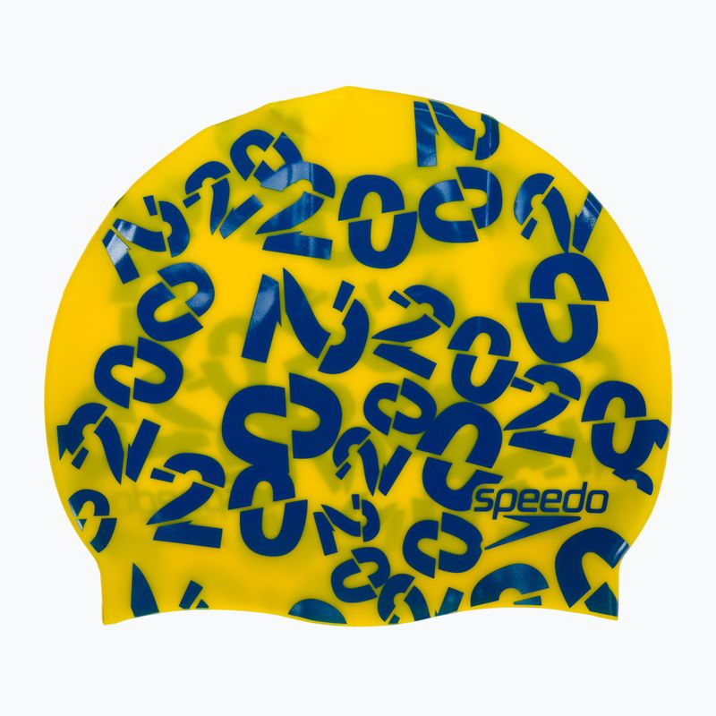 Speedo Slogan gyermek úszósapka sárga 68-08386D690