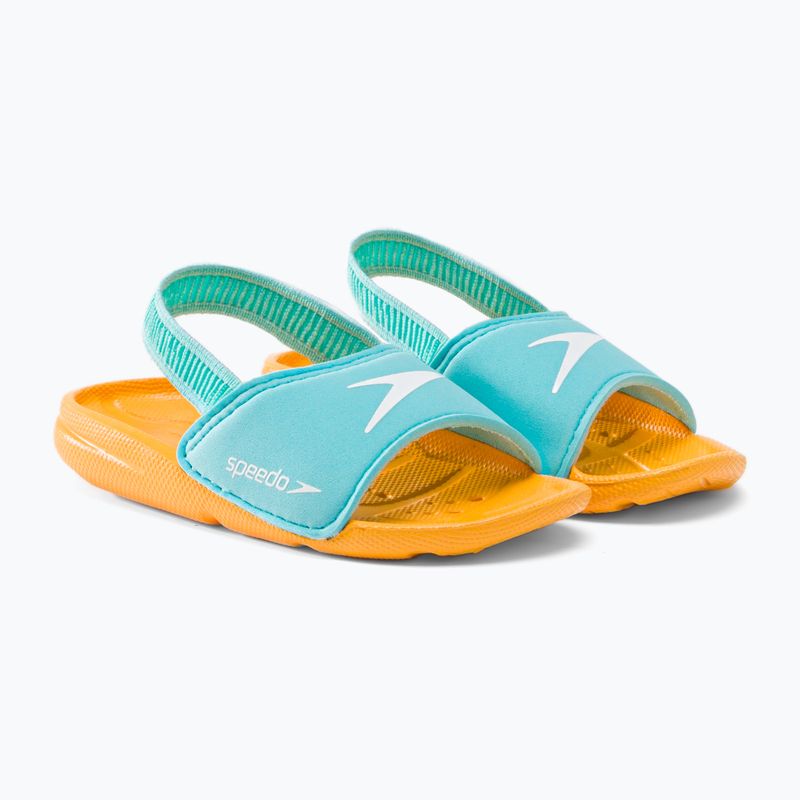 Speedo Atami Sea Squad gyermek szandál kék/narancs 68-11299D719 5