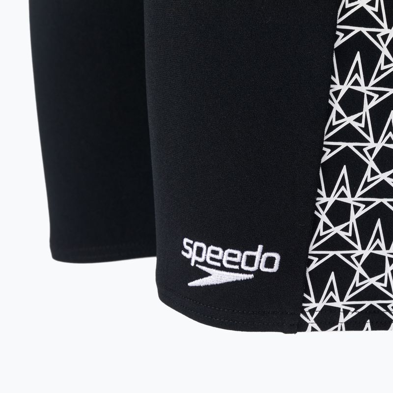 Férfi Speedo Boomstar Splice Jammer fürdőruha fekete 8-12418 3