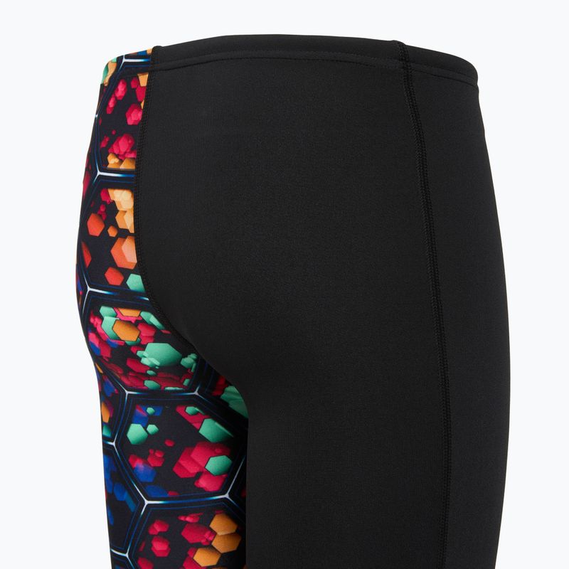 Gyermek úszó jammer nadrágok Speedo Endurance+ High Waist Jammer black/blue 4