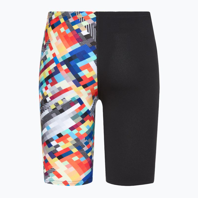 Speedo Allover Digital Gyermek úszódzseki fekete/fehér 2