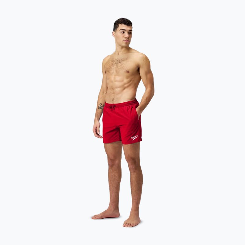 Férfi Speedo Boom Logo 16 úszónadrág piros 68-124336446 2