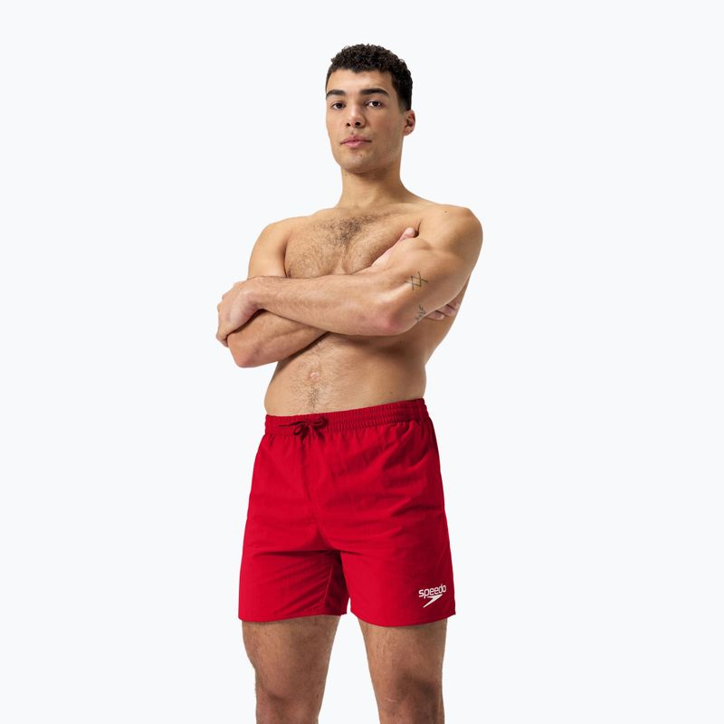 Férfi Speedo Boom Logo 16 úszónadrág piros 68-124336446 4