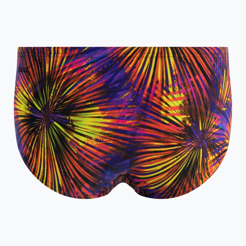 Férfi Speedo Allover 14cm Brief fürdőnadrág fekete 68-02587F336 2