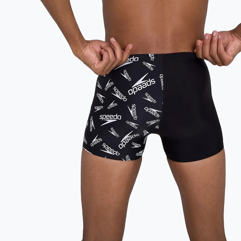 Férfi Speedo Allover V-vágású Aquqshort fekete 68-09734F392 7