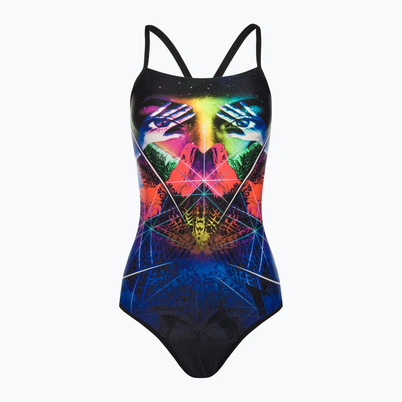 Speedo Ribbonback női egyrészes fürdőruha fekete 68-11717F333 7