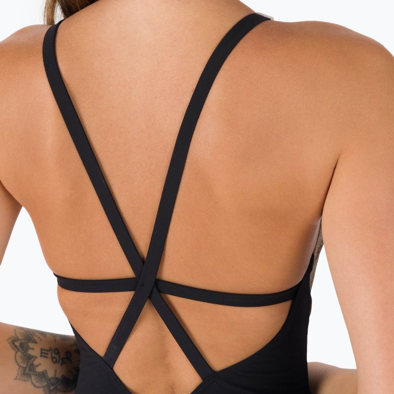 Speedo Opalglow női fürdőruha fekete-barna 68-12275F325 6
