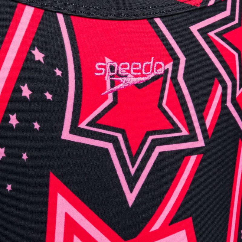 Speedo Allover Xback gyermek egyrészes fürdőruha 3