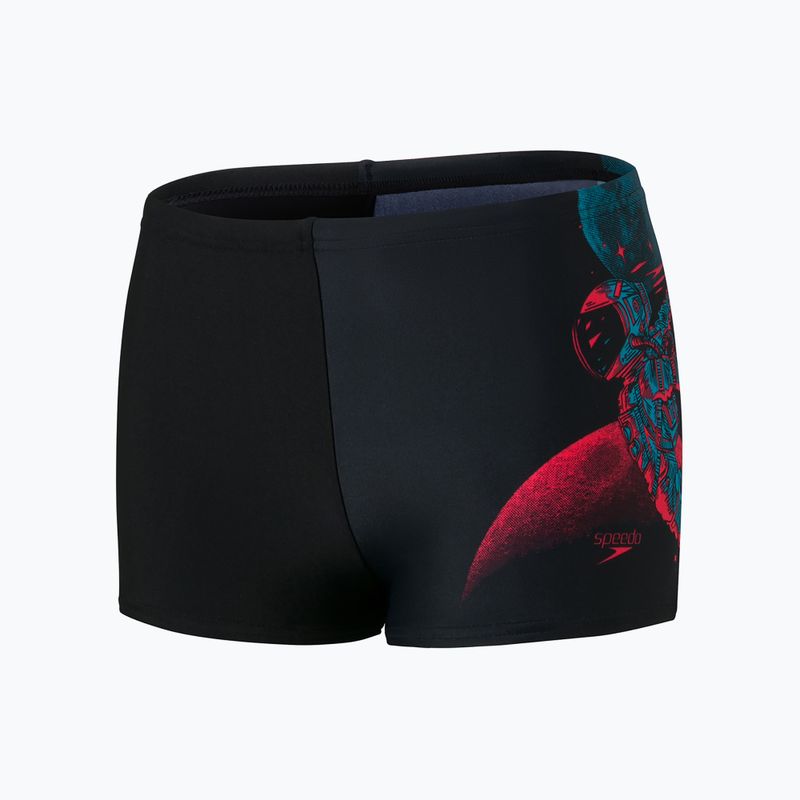 Speedo Placement Digital Aquashort gyermek úszónadrág fekete 68-33162F308 5