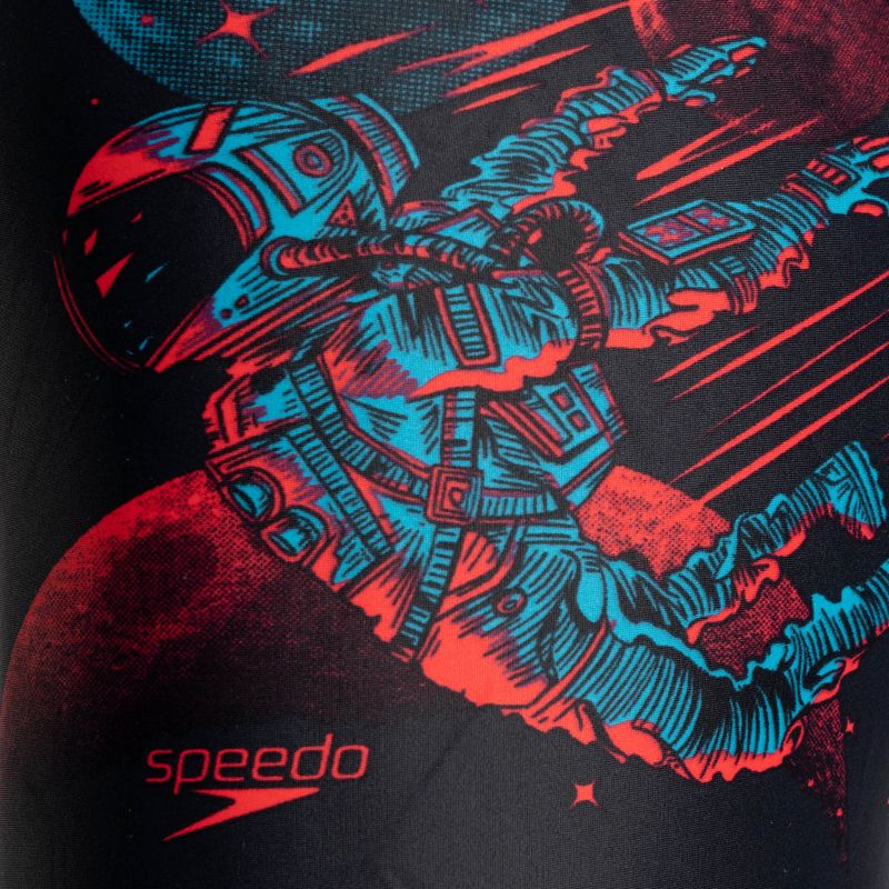 Speedo Placement Digital Aquashort gyermek úszónadrág fekete 68-33162F308 3