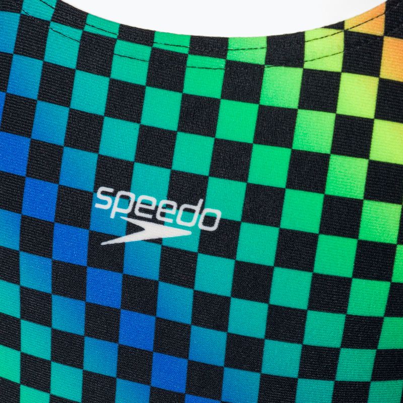 Speedo Allover Leaderback egyrészes gyermek fürdőruha színes 68-12377F372 3