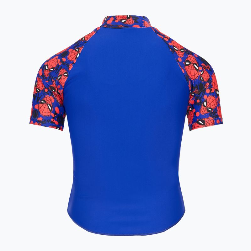 Speedo gyermek úszópóló Spider-Man Sun Top kék/piros 2