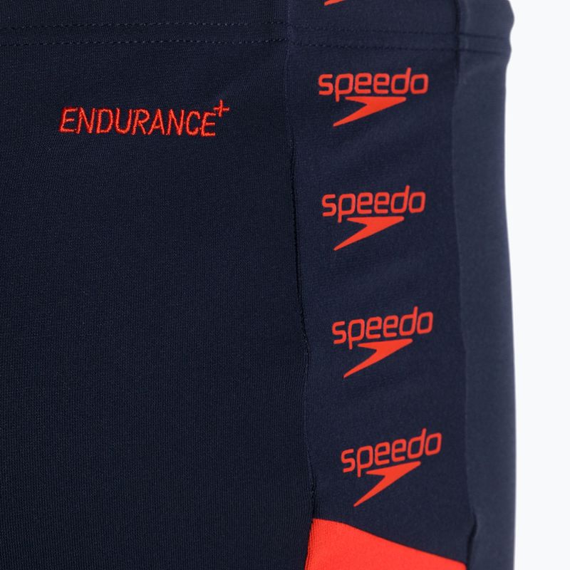 Férfi Speedo Boom Logo Splice fürdőnadrág sötétkék 12824F889 4
