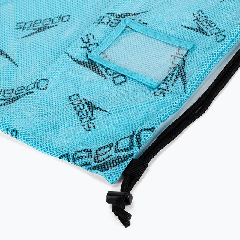 Speedo nyomtatott hálós táska kék 8-12813 2