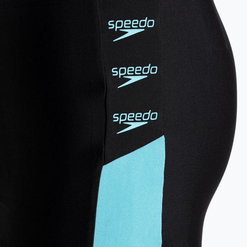 Férfi Speedo Boom Logo Splice fürdőnadrág fekete 12823F888 3