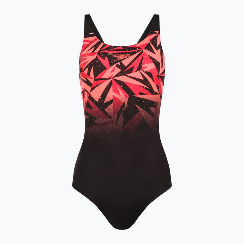 Speedo Hyperboom Placement Muscleback női egyrészes fürdőruha fekete 68-08694G715