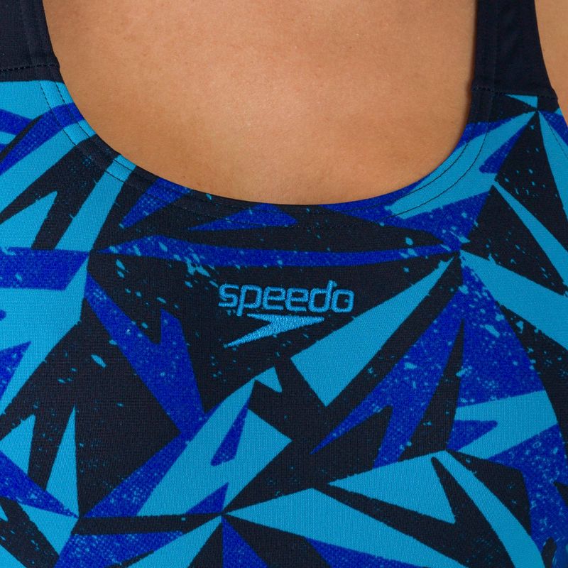 Speedo Hyperboom Placement Muscleback női egyrészes fürdőruha fekete 68-08694G719 4