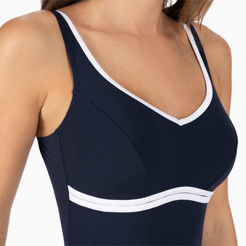 Speedo ContourLuxe Solid Shaping női egyrészes fürdőruha tengerészkék 68-10417G709 4