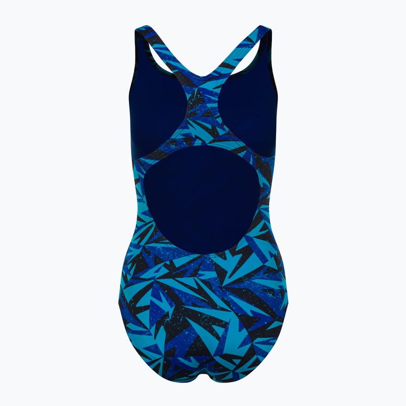 Speedo Hyperboom Allover Medalist női egyrészes fürdőruha kék 68-12199G719 2