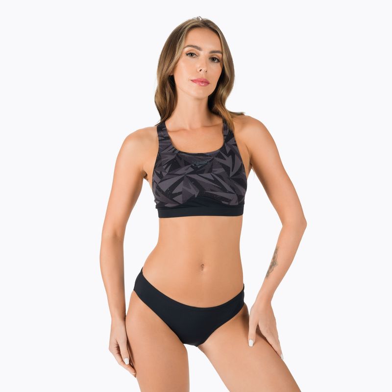 Női kétrészes fürdőruha Speedo Hyperboom Bikini fekete 68-13469G718