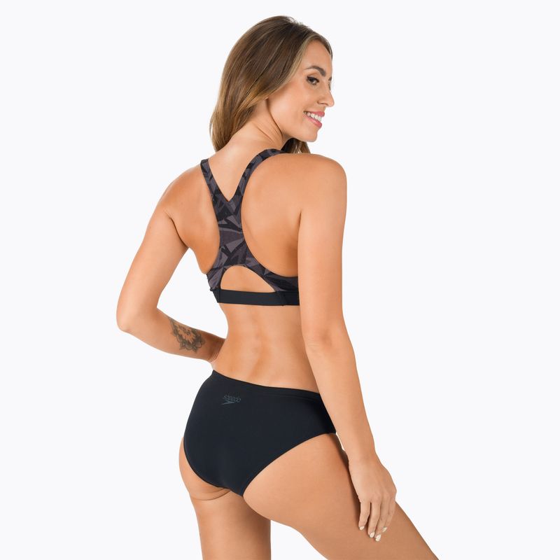 Női kétrészes fürdőruha Speedo Hyperboom Bikini fekete 68-13469G718 3