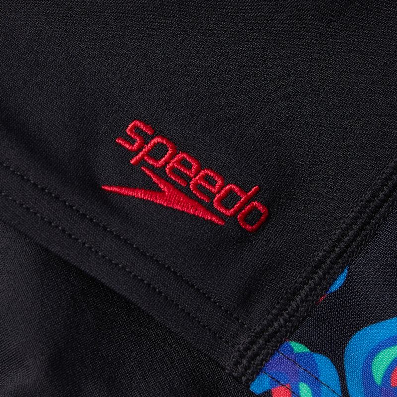 Speedo Digi Allover Panel gyermek úszónadrág fekete 68-09530G685 8