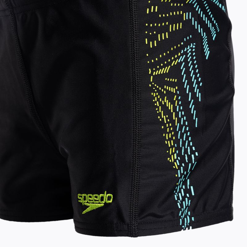Speedo Plastisol Placement gyermek úszónadrág fekete 68-09530G690 3