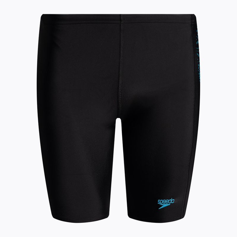 Speedo Plastisol Placement Jammer gyermek úszónadrág fekete 68-09531G689