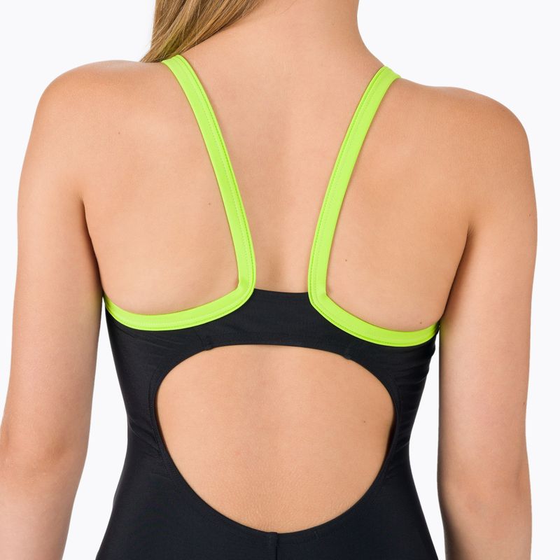 Speedo Boom Logo Thinstrap Muscleback gyermek egyrészes fürdőruha fekete 68-09533G717 5