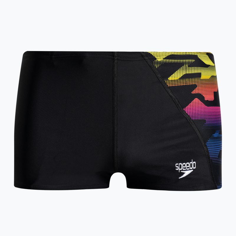 Speedo Digital Panel gyermek úszónadrág fekete 68-11732G741