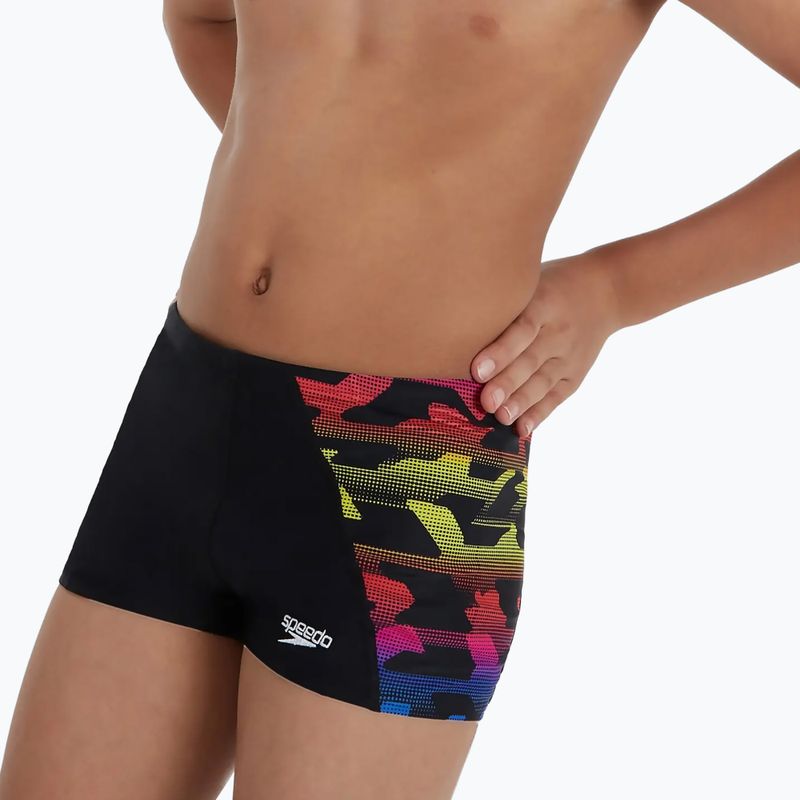 Speedo Digital Panel gyermek úszónadrág fekete 68-11732G741 6