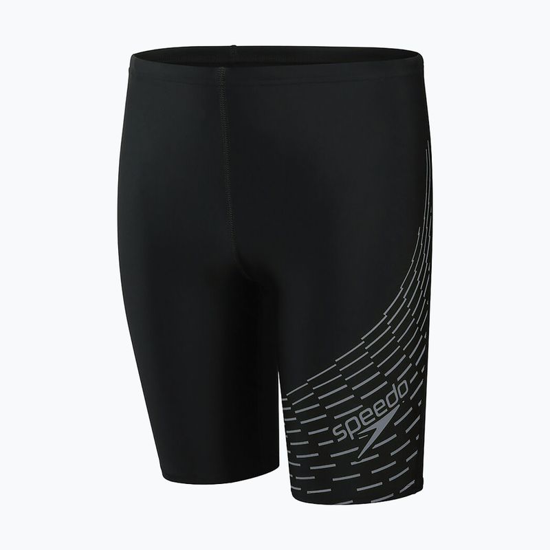 Férfi Speedo Medley Logo Swim Jammer fekete 8-12411 4