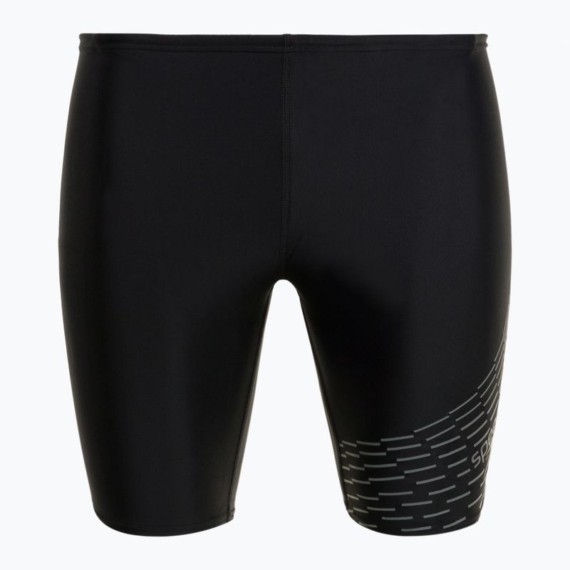 Férfi Speedo Medley Logo Swim Jammer fekete 8-12411