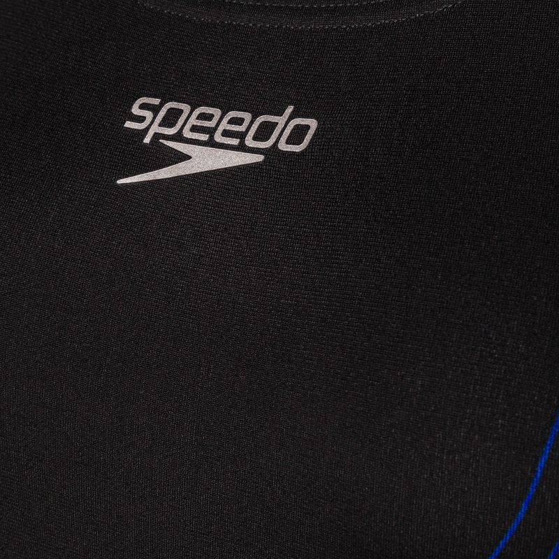 Speedo Placement Recordbreaker női egyrészes fürdőruha fekete 68-09015G634 3