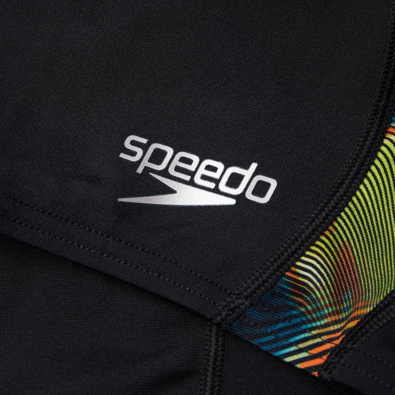 Férfi Speedo Allover Digital V-Cut Jammer fürdőruha fekete 68-10851G633 4