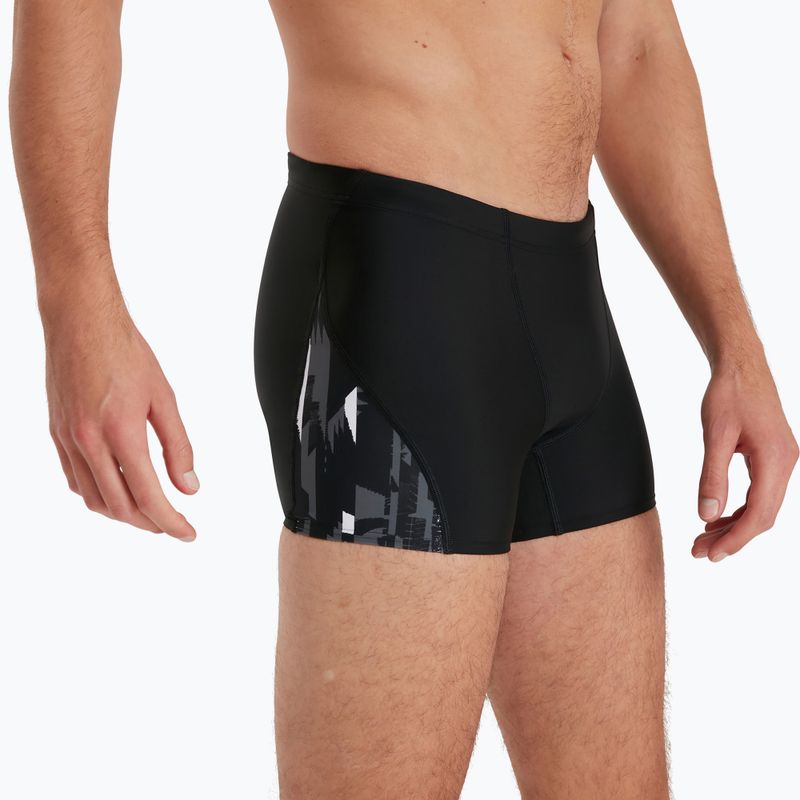 Speedo Allover V-Cut férfi úszónadrág fekete 68-113669177 6