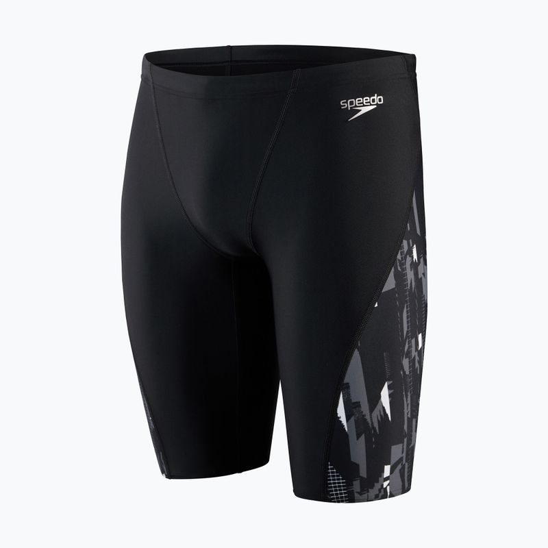 Speedo Allover V-Cut férfi úszónadrág fekete 68-113679177
